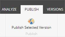 publish selected version of sitecore item