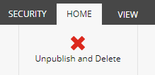 unpublish sitecore item while deleting